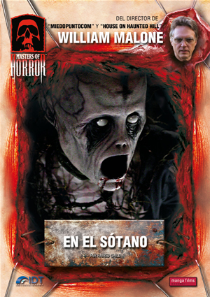 Carátula frontal de Masters of Horror 09: En el stano