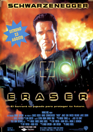 poster de Eraser, Eliminador