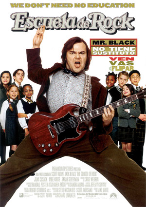 poster de Escuela de Rock