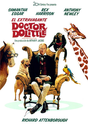 poster de El extravagante Doctor Dolittle