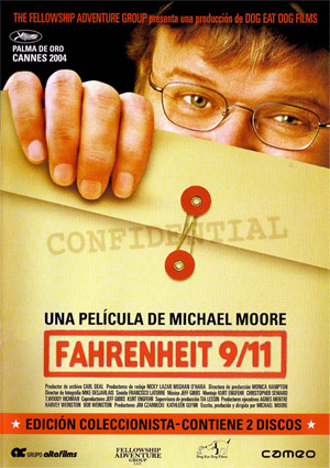 Carátula frontal de Fahrenheit 9/11: Edicin Coleccionista