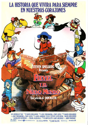 poster de Fievel y el Nuevo Mundo