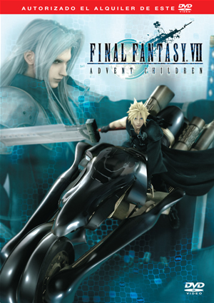 Carátula frontal de Final Fantasy VII: Advent Children