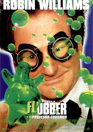 poster de Flubber y el profesor chiflado