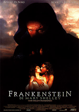 poster de Frankenstein, de Mary Shelley