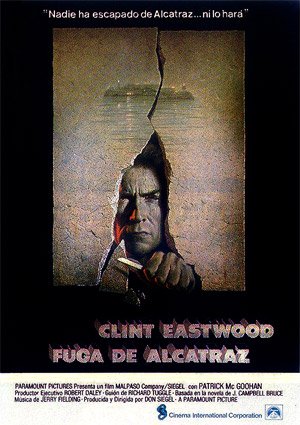 poster de Fuga de Alcatraz