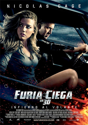 poster de Furia ciega en 3D