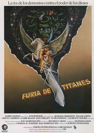 poster de Furia de titanes