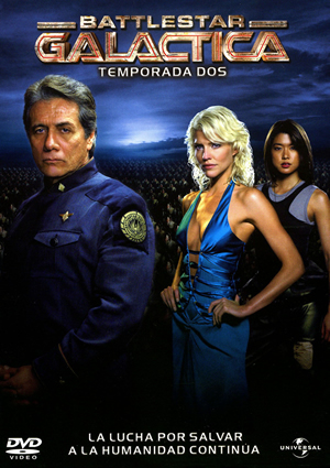 Carátula frontal de Battlestar Galactica: Temporada 2