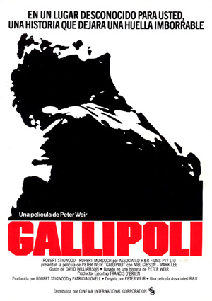 poster de Gallipoli