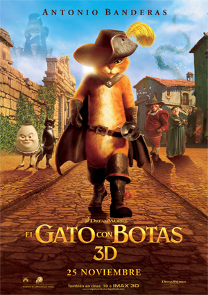poster de El Gato con Botas