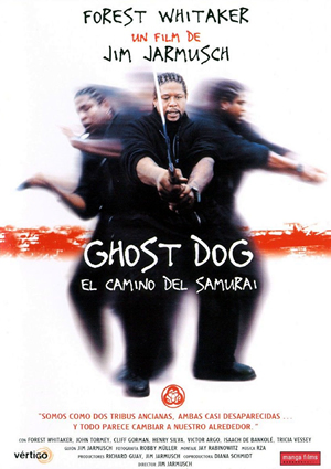 Car&aacute;tula frontal de Ghost Dog, el camino del samurai