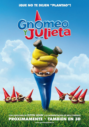 poster de Gnomeo y Julieta