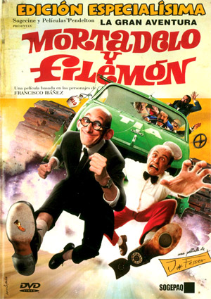 Carátula frontal de La gran aventura de Mortadelo y Filemn: Edicin Especialsima