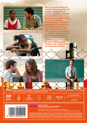 Carátula trasera de Half Nelson