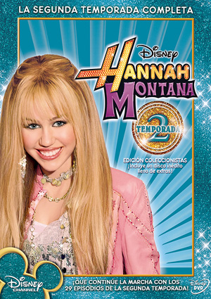 Carátula frontal de Hannah Montana: La segunda temporada completa