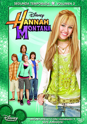 Carátula frontal de Hannah Montana: Segunda temporada - Volumen 3