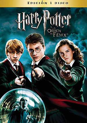 Carátula frontal de Harry Potter y la Orden del Fnix