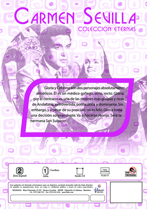Car&aacute;tula trasera de Carmen Sevilla: La hermana San Sulpicio