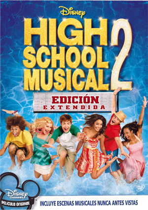 Carátula frontal de High School Musical 2