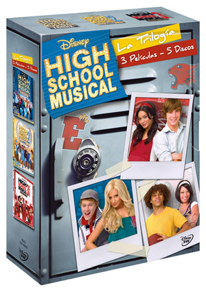 Carátula frontal de Triloga High School Musical