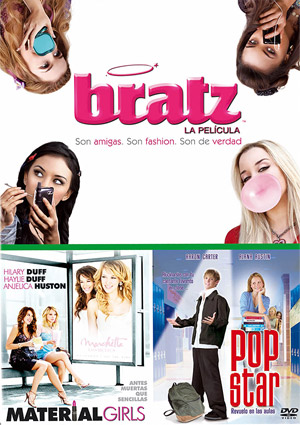 Carátula frontal de High School Pack: Bratz + Material Girls + Popstar