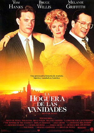 poster de La hoguera de las vanidades