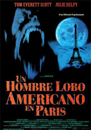 poster de Un hombre lobo americano en Pars