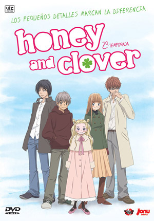 Carátula frontal de Honey and Clover: 2 temporada completa