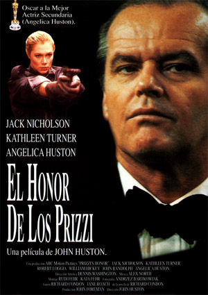 poster de El honor de los Prizzi