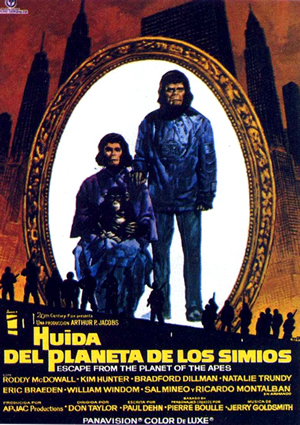 poster de Huida del planeta de los simios