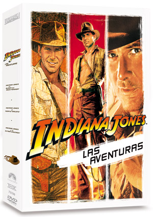 Carátula frontal de Triloga Indiana Jones, Ediciones Especiales