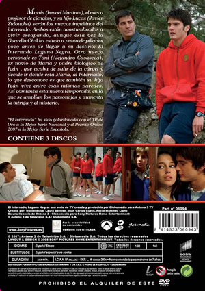 Carátula trasera de El Internado - Cuarta Temporada Completa
