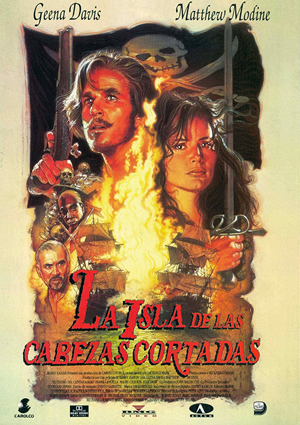 poster de La isla de las cabezas cortadas