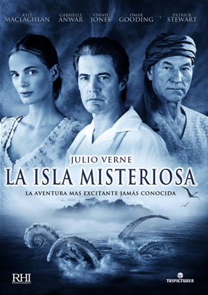 Carátula frontal de Julio Verne: La isla misteriosa (miniserie completa)