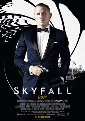 poster de James Bond 23: Skyfall