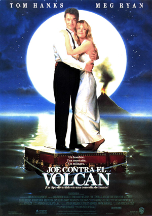 poster de Joe contra el volcn