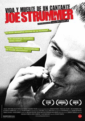 Carátula frontal de Joe Strummer: Vida y muerte de un cantante