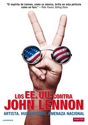 Carátula frontal de Los Estados Unidos contra John Lennon