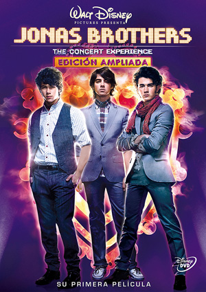 Carátula frontal de Jonas Brothers The Concert Experience: Edicin Ampliada