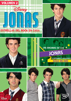 Carátula frontal de Jonas: Temporada 1 vol. 2