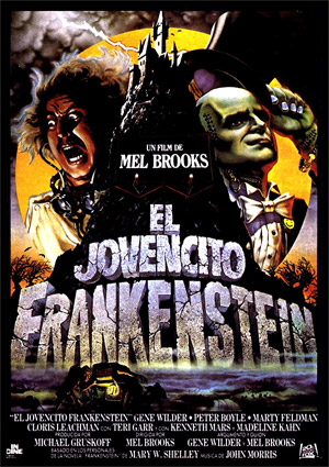 poster de El jovencito Frankenstein