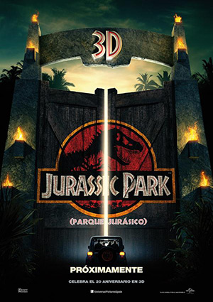 poster de Jurassic Park 3D