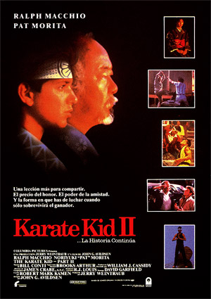 poster de Karate Kid II: La historia contina