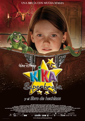 poster de Kika Superbruja y el libro de hechizos