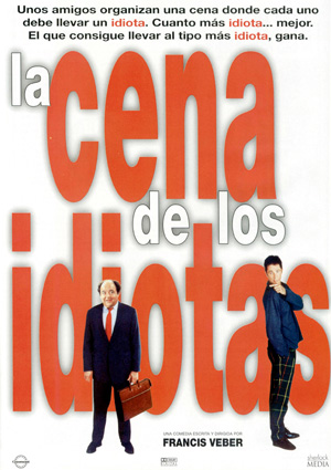 poster de La cena de los idiotas