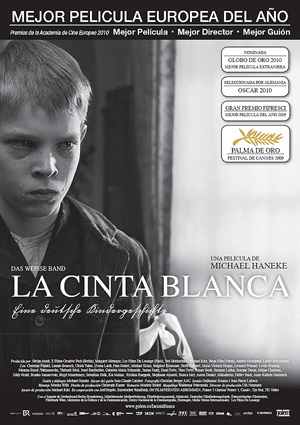 poster de La cinta blanca