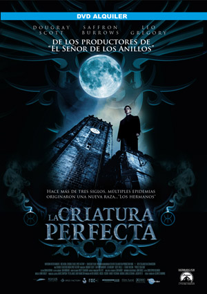 Carátula frontal de La criatura perfecta