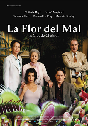 Carátula frontal de La flor del mal (Chabrol)