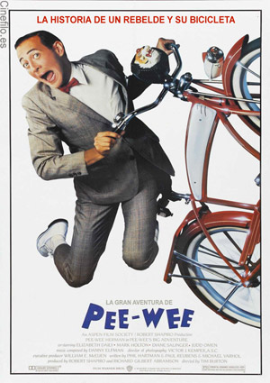 poster de La gran aventura de Pee-Wee